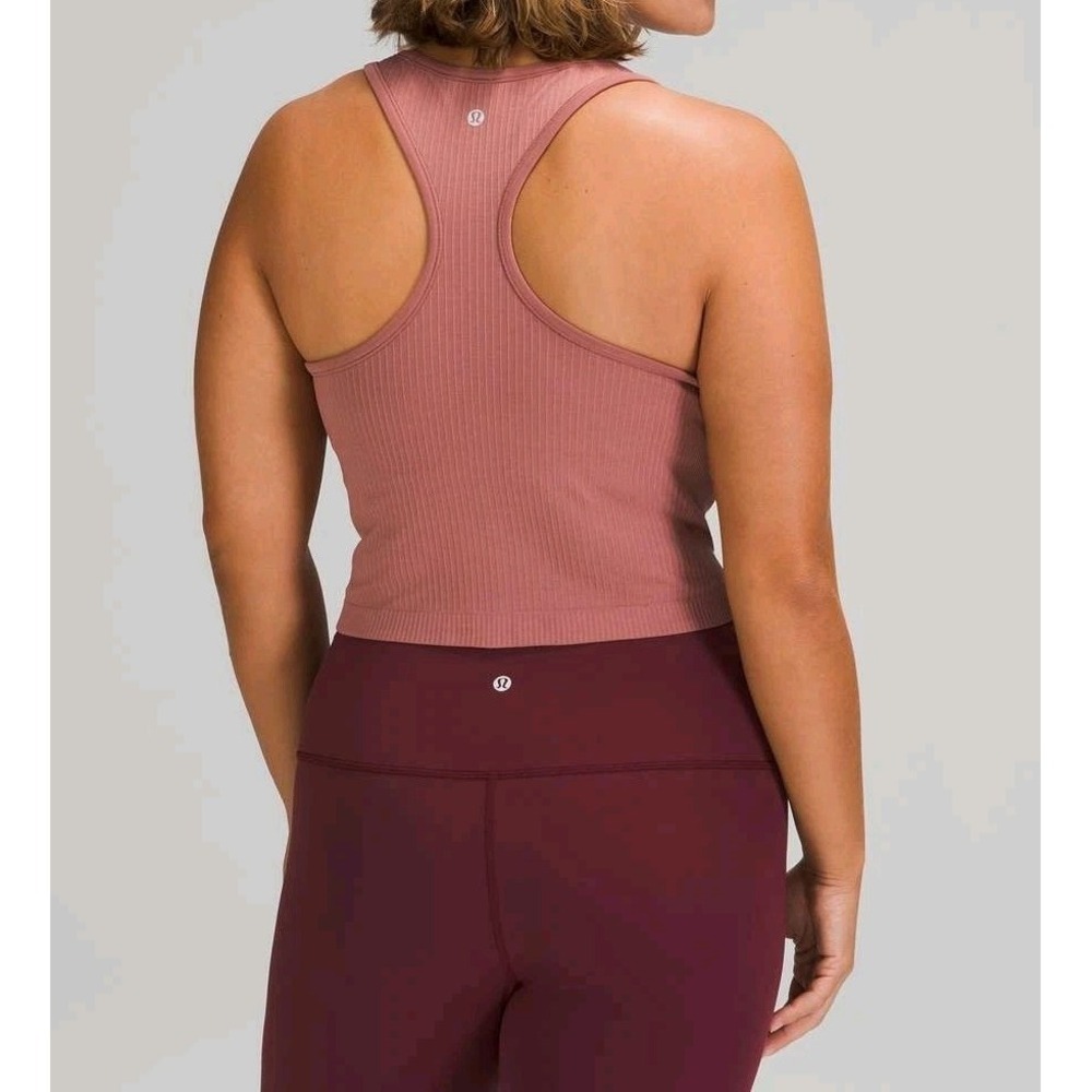 Lululemon‎ Ebb to Street Racerback Crop Tank Top